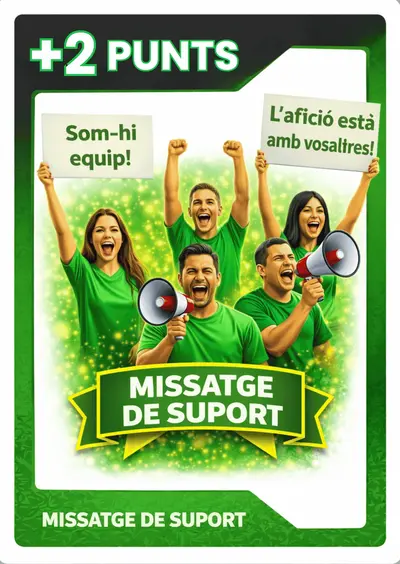 Missatge de suport