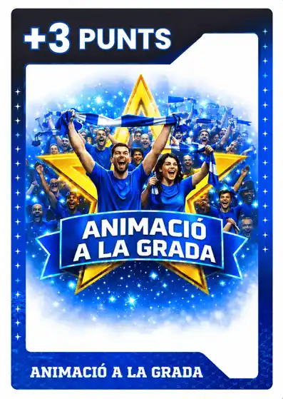 Animació a la grada