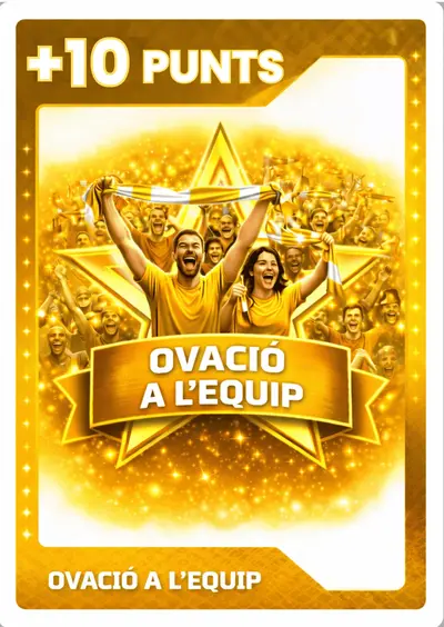 Ovació a l'equip